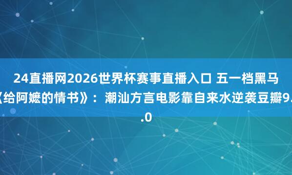 24直播网2026世界杯赛事直播入口 五一档黑马《给阿嬷的情书》：潮汕方言电影靠自来水逆袭豆瓣9.0